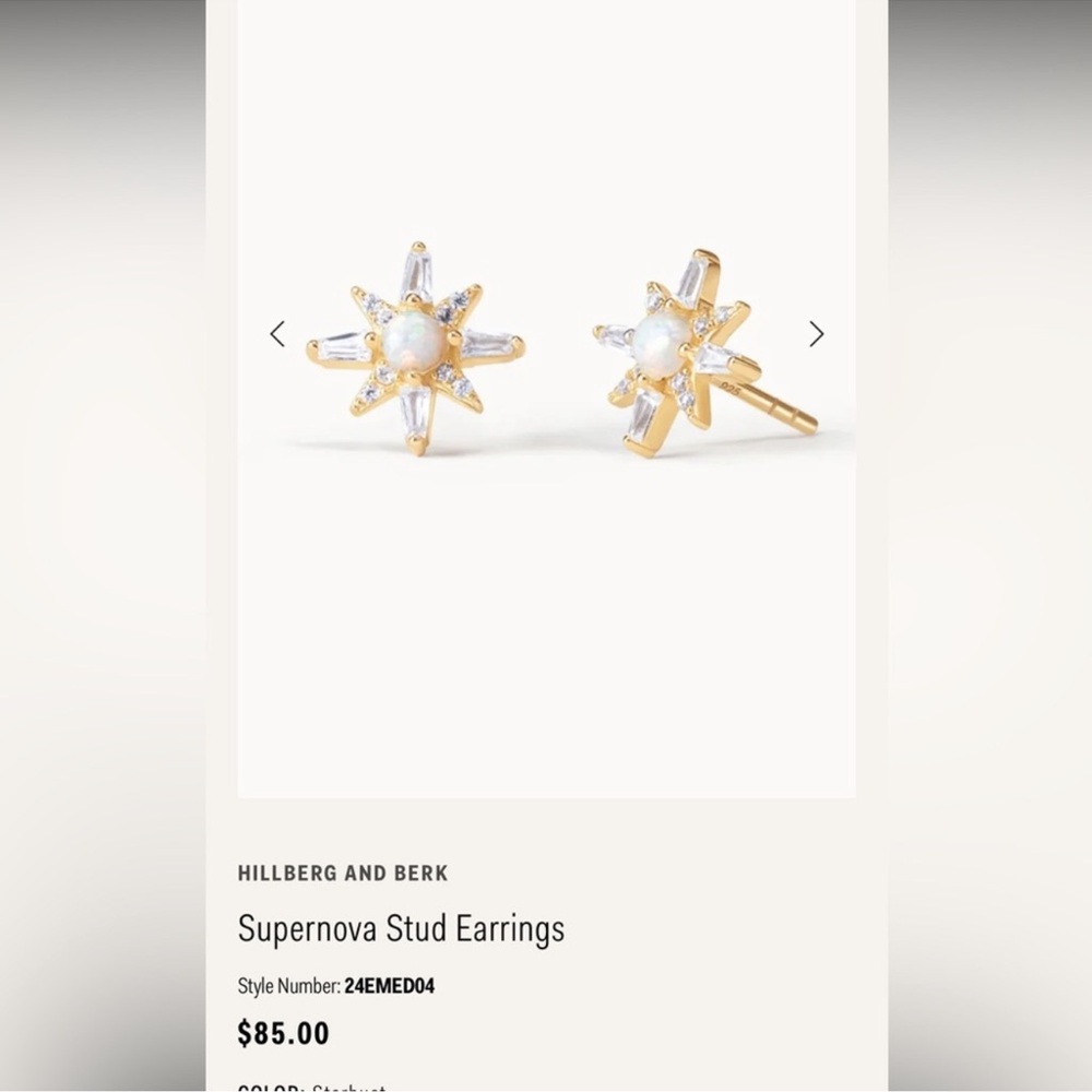 Hillberg & Berk Supernova Stud Earrings
